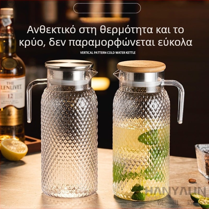 Κανά για κρύο νερό, υλικό PC, ανθεκτικό στη θερμοκρασία, μεγάλη χωρητικότητα, δυνατότητα εκτύπωσης λογότυπου