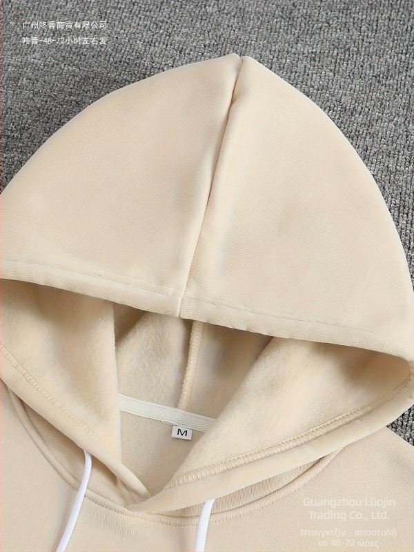 Ανδρικό φούτερ με κουκούλα, χαλαρή γραμμή - Τόκιο εκτύπωση με άνθη κερασιάς και ιαπωνικός σχεδιασμός (96% πολυεστέρας, μακριά μανίκια)