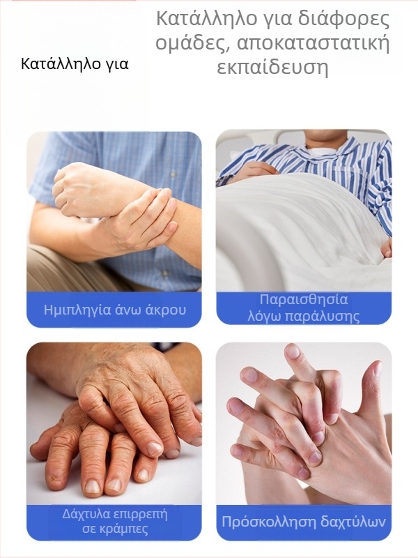 Συσκευή ενίσχυσης λαβής δακτύλων για ηλικιωμένους — JRK-3502, πολυεστέρας, χέρια, αποκατάσταση