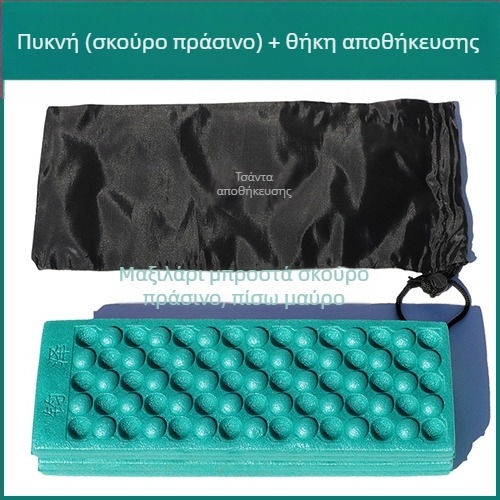 Φορητό τετράγωνο XPE μαξιλαράκι χορού, αδιάβροχο και ανθεκτικό στην υγρασία, αφρώτο στρώμα, αναδιπλούμενο για κάμπινγκ ενός ατόμου