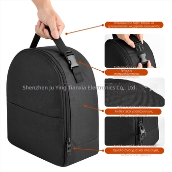 Τσάντα ταξιδιού με μορφή κύβου, 600D Oxford ύφασμα, πολυχρηστική, μοντέρνο μινιμαλιστικό στυλ, μοντέλο 005-O002-050015