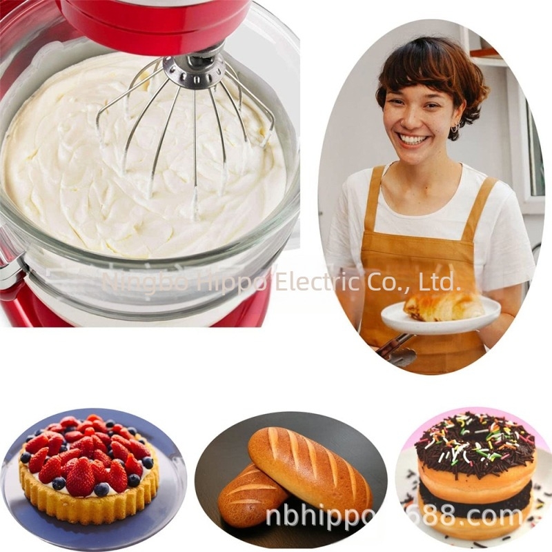 KitchenAid εξάρτημα φτυάρι με 6 μεταλλικά σύρματα για ανυψωτή λεκάνη, HP-KA-23, ανάδευση