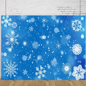 Χριστουγεννιάτικο φόντο με χιονισμένες νιφάδες για φωτογράφηση | βινυλικό φόντο, σκηνική φωτογράφηση, βάρος 0.16–0.33 кг
