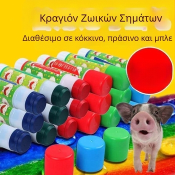 Κτηνιατρικός μαρκαδόρος σήμανσης για γουρούνια, βοοειδή και πρόβατα — αδιάβροχος, ανθεκτικός στη φθορά, μάρκα Zhenfu xian