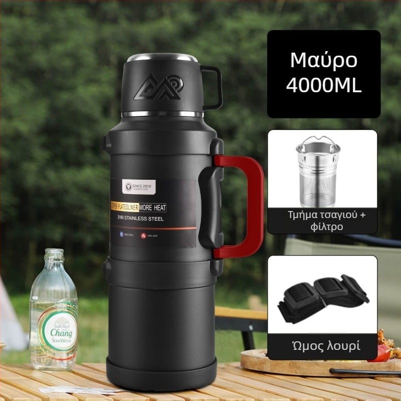 Θερμός μπουκάλι εξωτερικού – 304 ατσάλι, μόνωση 12–24 ωρών, μάρκα Aowu, Θερμός, λανσάρισμα φθινοπωρο-χειμώνα 2025