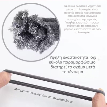 Κότσος για υψηλή αλογοουρά — χωρίς ραφές, ελαστικό λαστιχάκι μαλλιών από πολυεστέρα, μάρκα Unique Item, άνοιξη 2025, στυλ καρτούν, φρέσκο και γλυκό