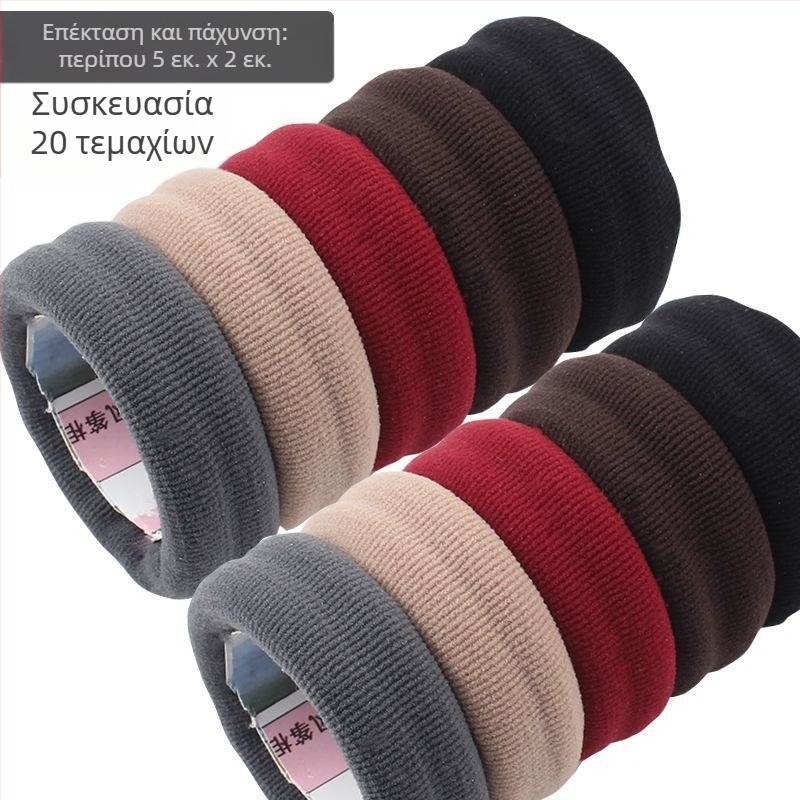 Κότσος για υψηλή αλογοουρά — χωρίς ραφές, ελαστικό λαστιχάκι μαλλιών από πολυεστέρα, μάρκα Unique Item, άνοιξη 2025, στυλ καρτούν, φρέσκο και γλυκό