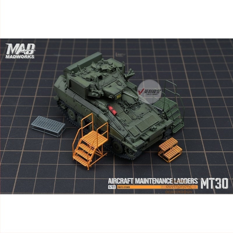 MADWORKS Εργαλεία 1/72 Μοντέλο αεροσκάφους Συντήρησης Σκάλα / Κινητή Πλατφόρμα Εργασίας MT28-32