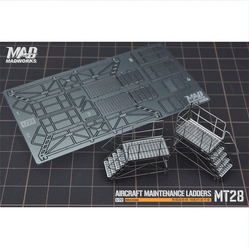 MADWORKS Εργαλεία 1/72 Μοντέλο αεροσκάφους Συντήρησης Σκάλα / Κινητή Πλατφόρμα Εργασίας MT28-32