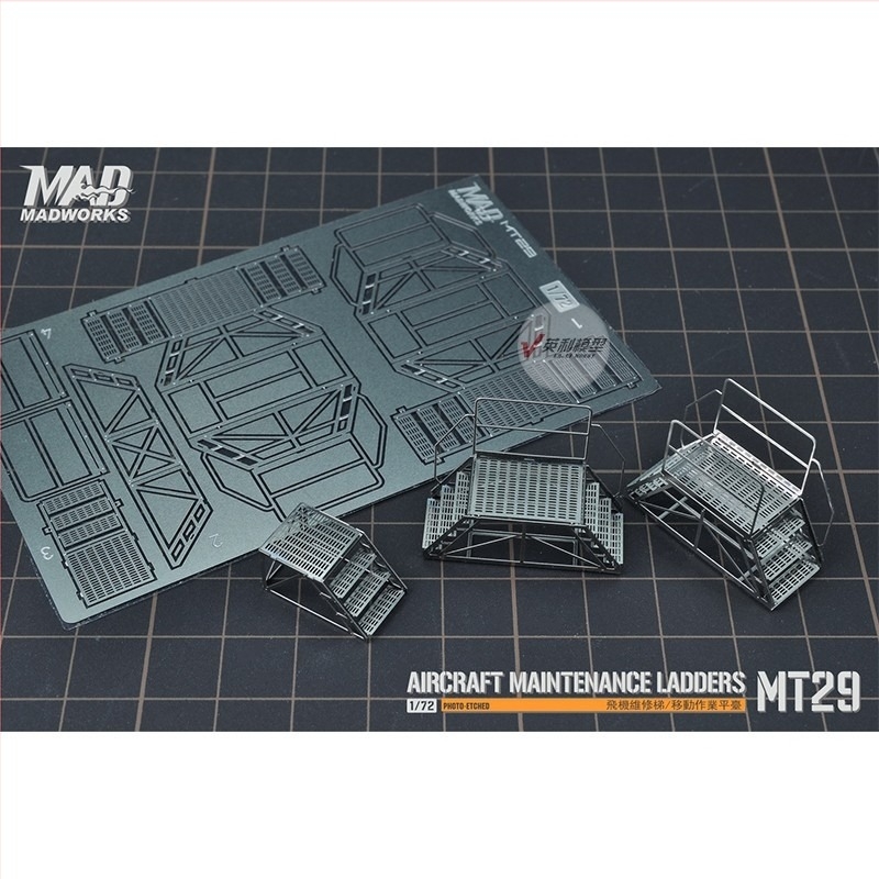 MADWORKS Εργαλεία 1/72 Μοντέλο αεροσκάφους Συντήρησης Σκάλα / Κινητή Πλατφόρμα Εργασίας MT28-32