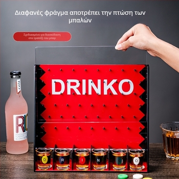 Πλαστικό παιχνίδι πινμπόλ για ποτό σε μπαρ και καραόκε