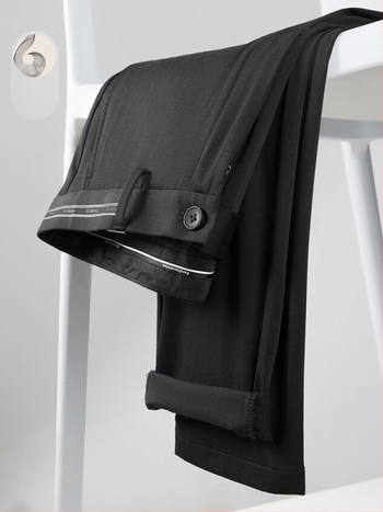 Haipai Ανδρικά ελαφρά παντελόνια business casual για το καλοκαίρι, διαπνοή, χωρίς σιδέρωμα, ελαστικά, ίσια γραμμή, μοντέλο 1U001