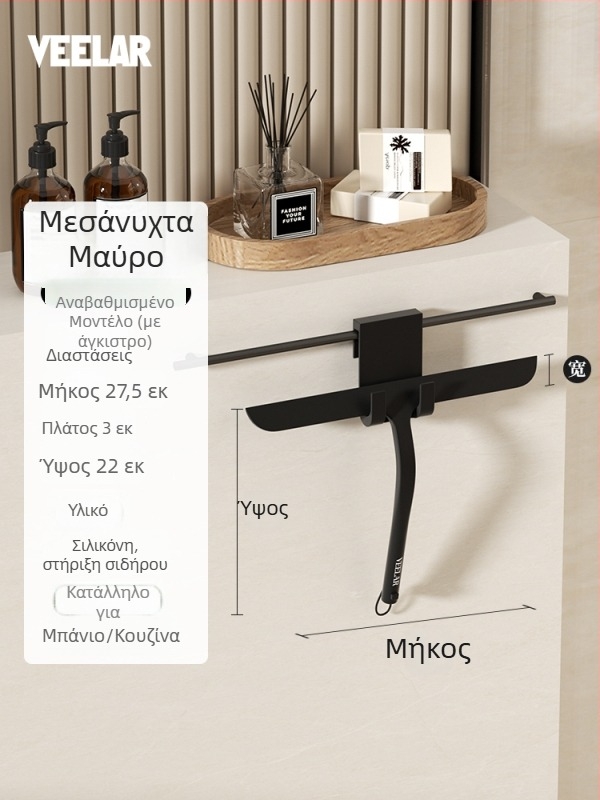Σκούπα καθαρισμού γυαλιού για οικιακή χρήση – καθρέφτες, πάγκοι, μπάνιο και ντουζιέρα