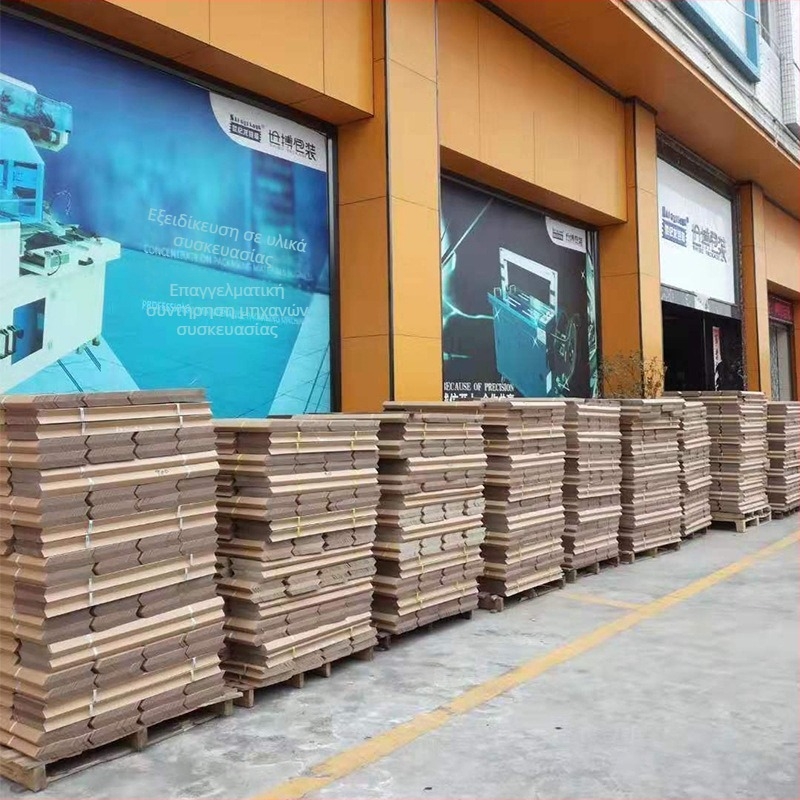 Προστατευτικό γωνίας σε σχήμα L από Kraft χαρτί, 30×30×3 mm, μήκος 1 m, προστασία ακμών για παλέτες