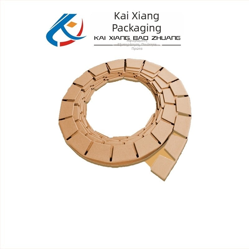 Προσαρμοσμένοι προστατευτές γωνιών από χαρτί με απορροφητικό κραδασμών κυκλικό σχεδιασμό