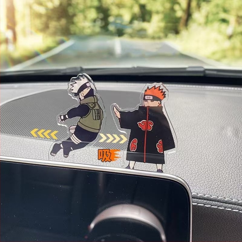 Διάκοσμος αυτοκινήτου: Naruto εναντίον Kakashi φιγούρα για κεντρική οθόνη και ταμπλό
