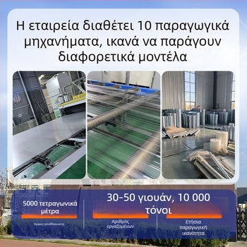 FRP διαφανείς οροφικοί πίνακες φωτισμού – ανθεκτικοί στη διάβρωση, φλογοανθεκτικοί, θερμομονωτικοί, με υψηλή διαφάνεια