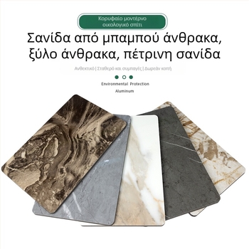 Πλάκα από ανθρακούχο βράχο και πλάκα ανθρακούσων κρυστάλλων για επένδυση τοίχου με καπλαμά από ξύλο, φόντο διακοσμητικό από ίνες άνθρακα μπαμπού, ολοκληρωμένος τοίχος πάνελ