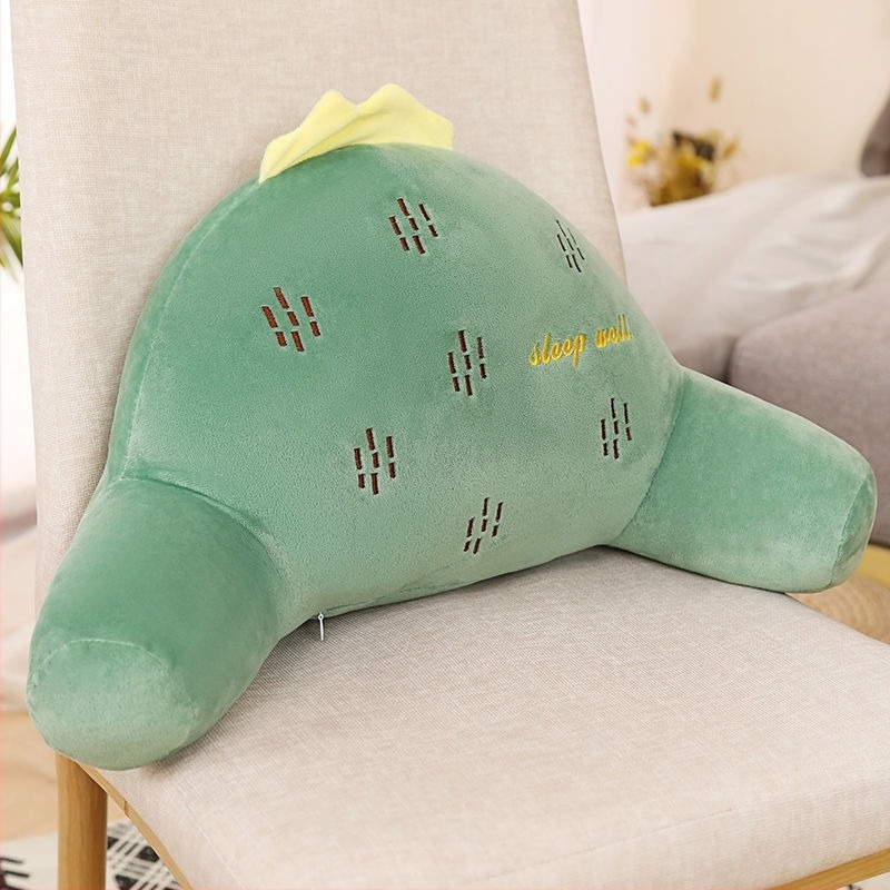 Plush μαξιλαράκι με σχέδιο χαριτωμένων ζώων για γραφείο και αυτοκίνητο, στήριξη μέσης, γεμισμένο με PP βαμβάκι