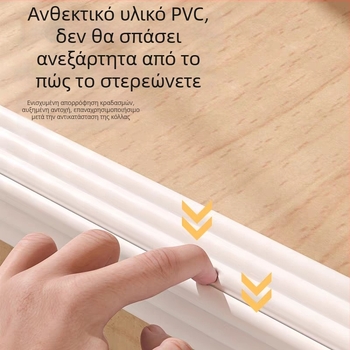 Παιδικές PVC λωρίδες προστασίας ακμών τραπεζιών, μαλακοί προστατευτικοί γωνιών με αυτοκόλλητη επικάλυψη
