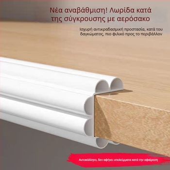 Παιδικές PVC λωρίδες προστασίας ακμών τραπεζιών, μαλακοί προστατευτικοί γωνιών με αυτοκόλλητη επικάλυψη