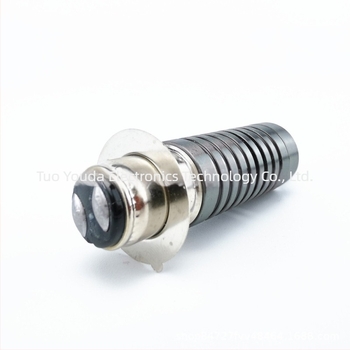 Φανάρι LED μοτοσικλέτας H6/P15D/H4, με μία, δύο ή τρεις αγκράφες στήριξης, δίχρωμο κίτρινο-λευκό, υψηλή και χαμηλή δέσμη, με ανεμιστήρα