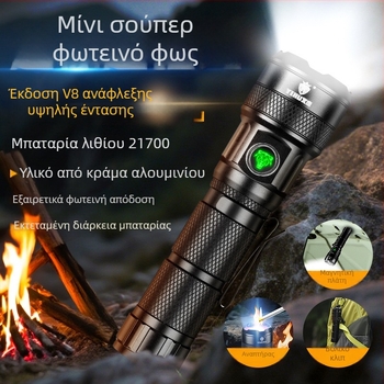Yihu V8 Έκδοση Υψηλής Φωτεινότητας με Σταθερό Εστιασμό, Μαγνητικό Κλιπ στο Τέλος