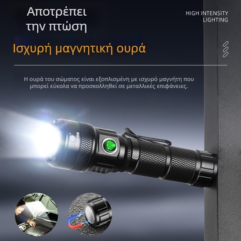 Yihu V8 Έκδοση Υψηλής Φωτεινότητας με Σταθερό Εστιασμό, Μαγνητικό Κλιπ στο Τέλος