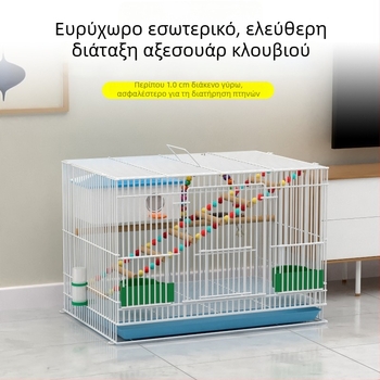 Μεταλλικό κλουβί για πουλιά, περιστέρια και παπαγάλους