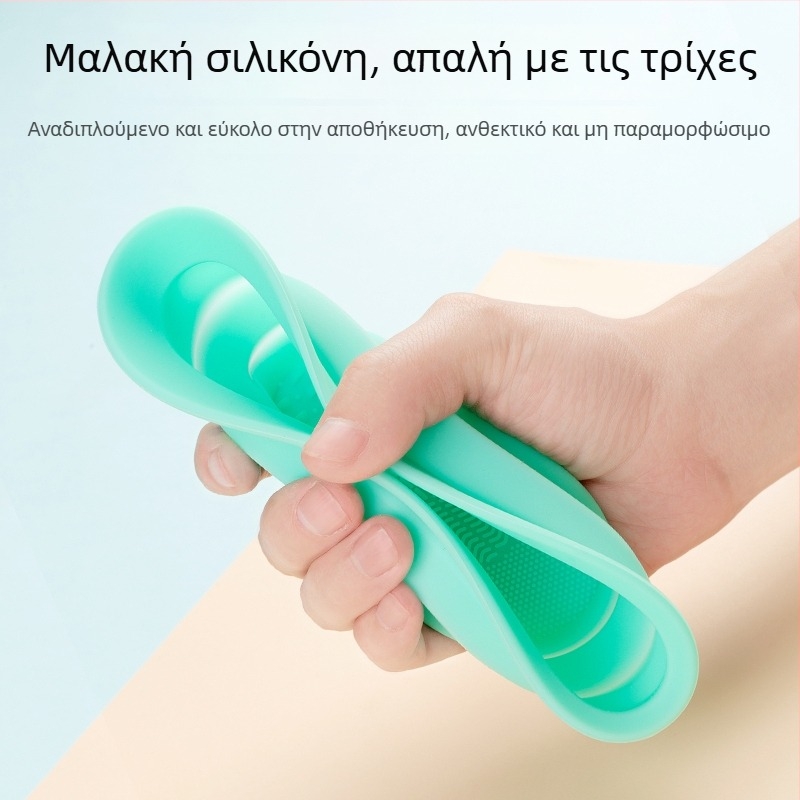 Lovelykitten Καθαριστής πινέλων μακιγιάζ από σιλικόνη, αναδιπλούμενο μπολ καθαρισμού, εργαλείο ομορφιάς
