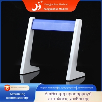Ράφι πιπετών, 3/4/5/6 οπές, Α-τύπου διπλής όψεως πλαστικό, κεκλιμένο κρεμαστό