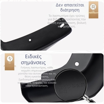 Μαύρο mudguard για BMW X3 2025
