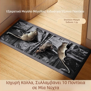 Μη τοξική αυτοκόλλητη παγίδα για ποντίκια οικιακής χρήσης — Αποτελεσματική στη σύλληψη μεγάλων ποντικιών