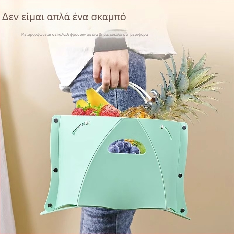 Πτυσσόμενο σκαμνάκι με λουρί μεταφοράς, εξωτερικά φορητό, πολυλειτουργικό κάθισμα αποθήκευσης για κάμπινγκ και ψάρεμα