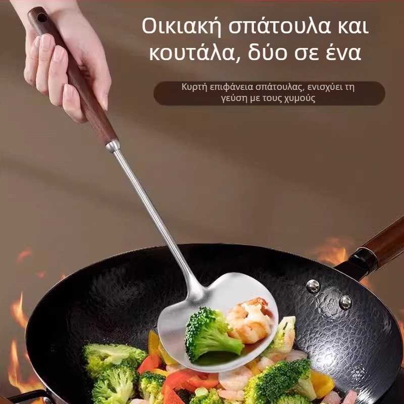 Ανοξείδωτη σπατούλα σε σχήμα μανιταριού, μικρή, αντικολλητική, ανθεκτική σε υψηλές θερμοκρασίες, κουζίνας για μαγείρεμα, τροφίμου ποιότητα για οικιακή χρήση