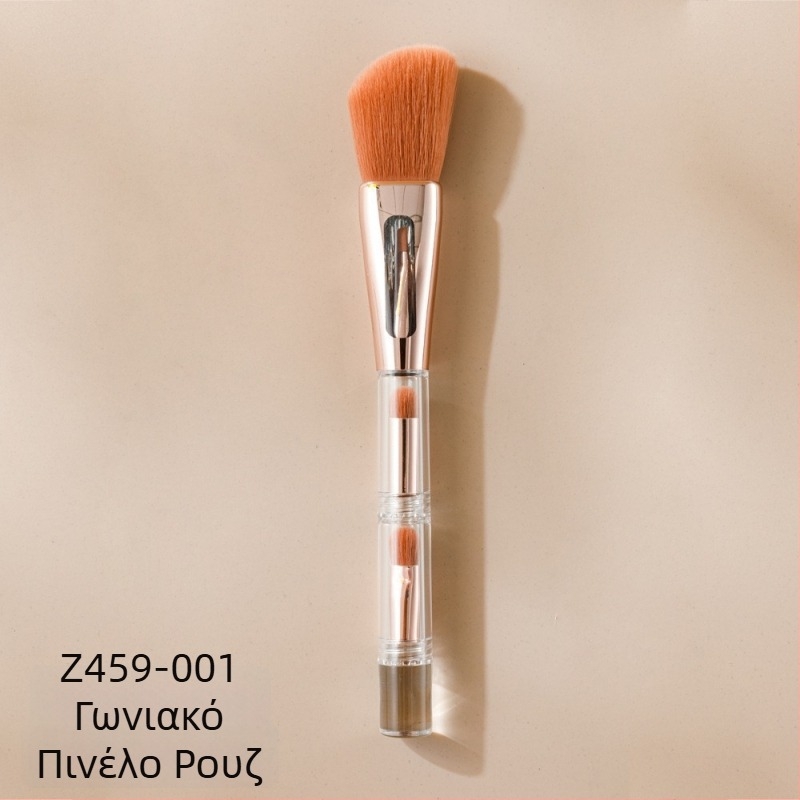 Zhuoerya 4-σε-1 Σετ Πινέλων Μακιγιάζ, Φορητό – Πινέλα για Πούδρα, Foundation και Άλλα