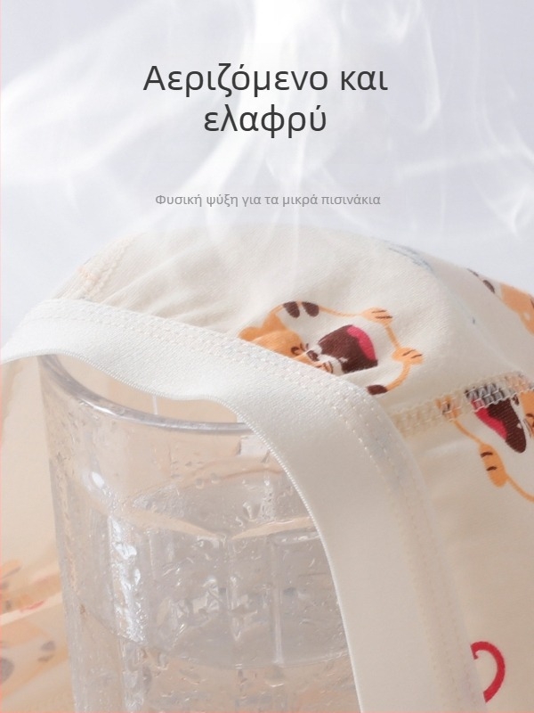 Jingqi παιδικά βαμβακερά βρακάκια μποξερ για αγόρια 1–3 ετών, καλοκαίρι, ελαφριά, 95% βαμβάκι