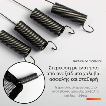 Πλέγμα κατά εντόμων για δεξαμενή νερού και ψύκτη φορτηγού, γενικής χρήσης, μαύρο