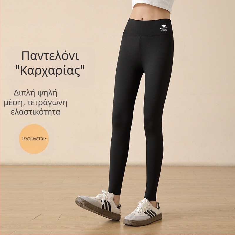 Κολάν για κοριτσάκια με σχέδιο καρχαρία για άνοιξη-καλοκαίρι, κολάν γιόγκα σε στυλ Μπάρμπι, ελαστικά και εφαρμοστά