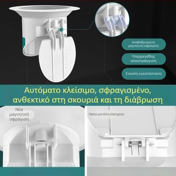 Αποσμητικό τουαλέτας και συσκευή αποτροπής οσμών