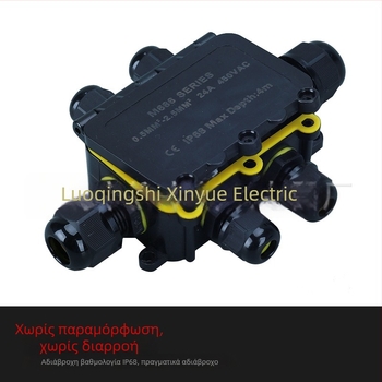 Εξωτερικό LED φως IP68, αδιάβροχος συνδετήρας από νάιλον, τερματικό μπλοκ καλωδίων