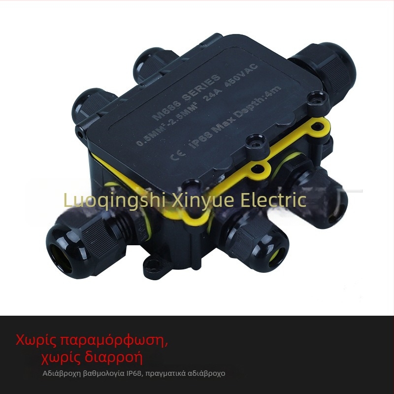 Εξωτερικό LED φως IP68, αδιάβροχος συνδετήρας από νάιλον, τερματικό μπλοκ καλωδίων