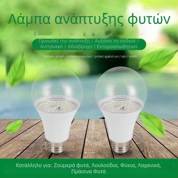 LED φως ανάπτυξης φυτών πλήρους φάσματος για εσωτερική χρήση — πράσινα φυτά και παχύφυτα