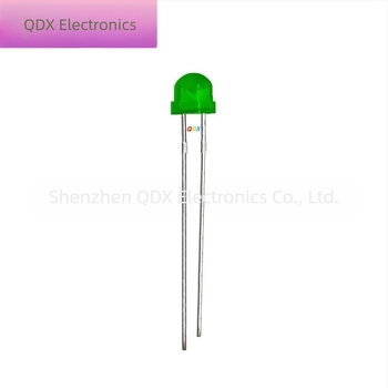 5mm LED κόκκοι με διαχυτικό κάλυμμα σε σχήμα καπέλου από ψάθα – κόκκινο, κίτρινο, μπλε, πράσινο, λευκό, γαλακτερό λευκό
