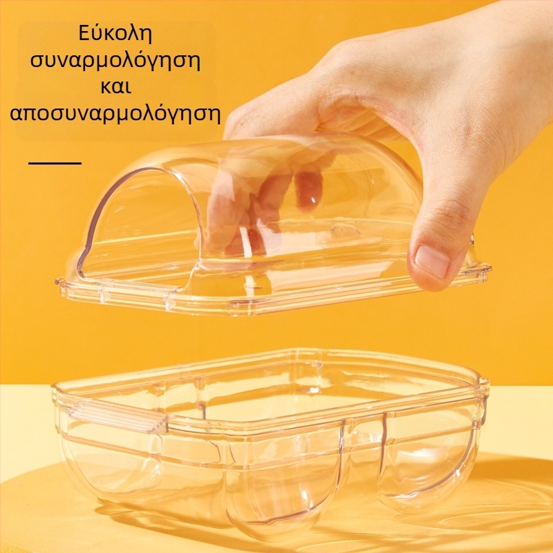 Μπάνιέρα για χάμστερ – Διπλής χρήσης μπάνιο και μπάνιο με άμμο για μικρά κατοικίδια
