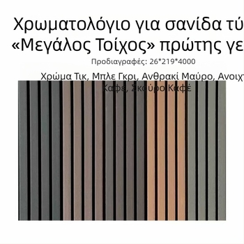 Πάνελ τοίχου WPC από ξύλο-πλαστικό για αυλή, εξωτερική επικάλυψη τοίχων, κατακόρυφα πάνελ