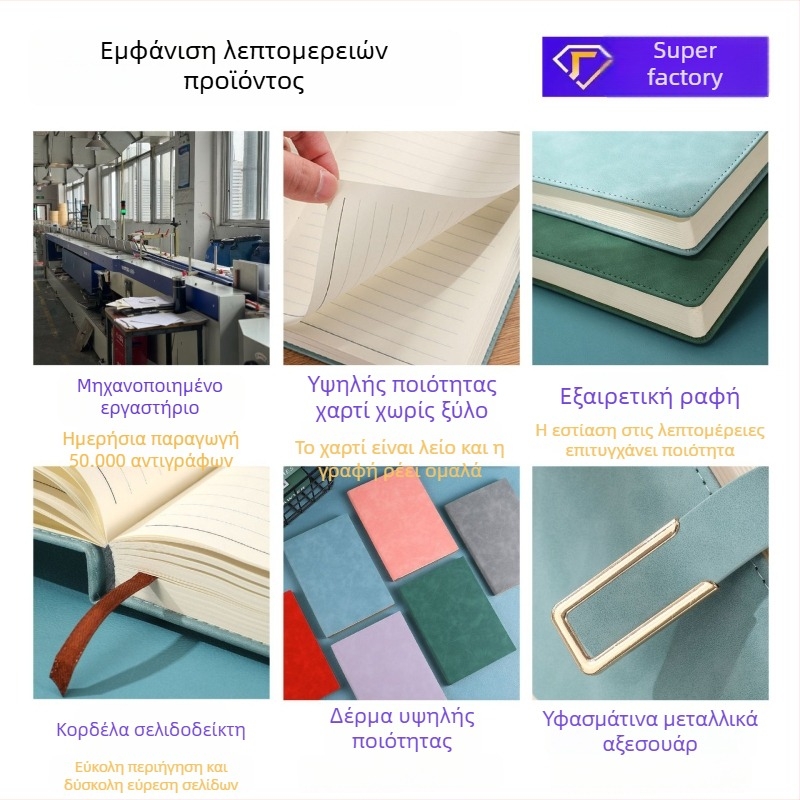 Εξατομικευμένος δερμάτινος μαγνητικός πίνακας υπογραφής σε μορφή Α4, κομψή επιφάνεια γραφής, φάκελος για συνεδριάσεις με ρετρό σχεδιασμό