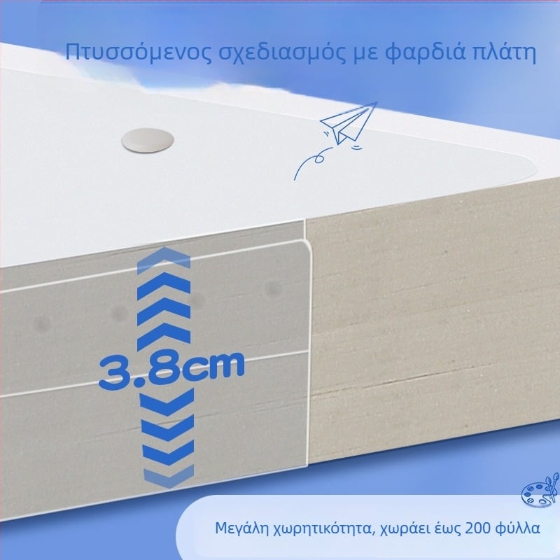 A3 Φάκελος Τέχνης με φορητή τσάντα αποθήκευσης για σκίτσα, χειρόγραφα και συλλογές έργων