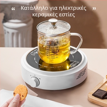Θερμοανθεκτικό ποτήρι γάλακτος με κλίμακα θερμοκρασίας, απλή λαβή, γυαλί μπόροσιλικό για καφέ στο σπίτι