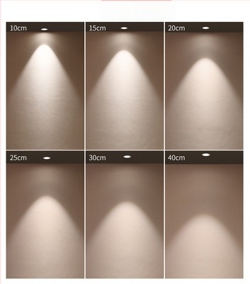 LED Προβολέας Τοίχου Wall-Wash, Εντοιχισμένος Οροφής, Με Στενό Περιμετρικό Πλαίσιο, Αντιθαμβωτικό, Χωρίς Κύριο Φως, Για Οικίες και Ξενοδοχεία